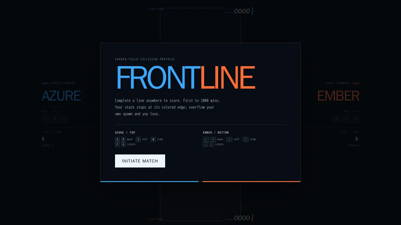 Frontline taktisches Sci-Fi-Spielfeld